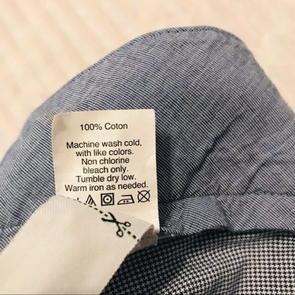 J Crew Club Navy White Houndstooth Chino Shorts - Picture 5 of 5